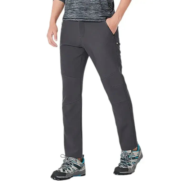 Pantalon trekking hiver doublure polaire