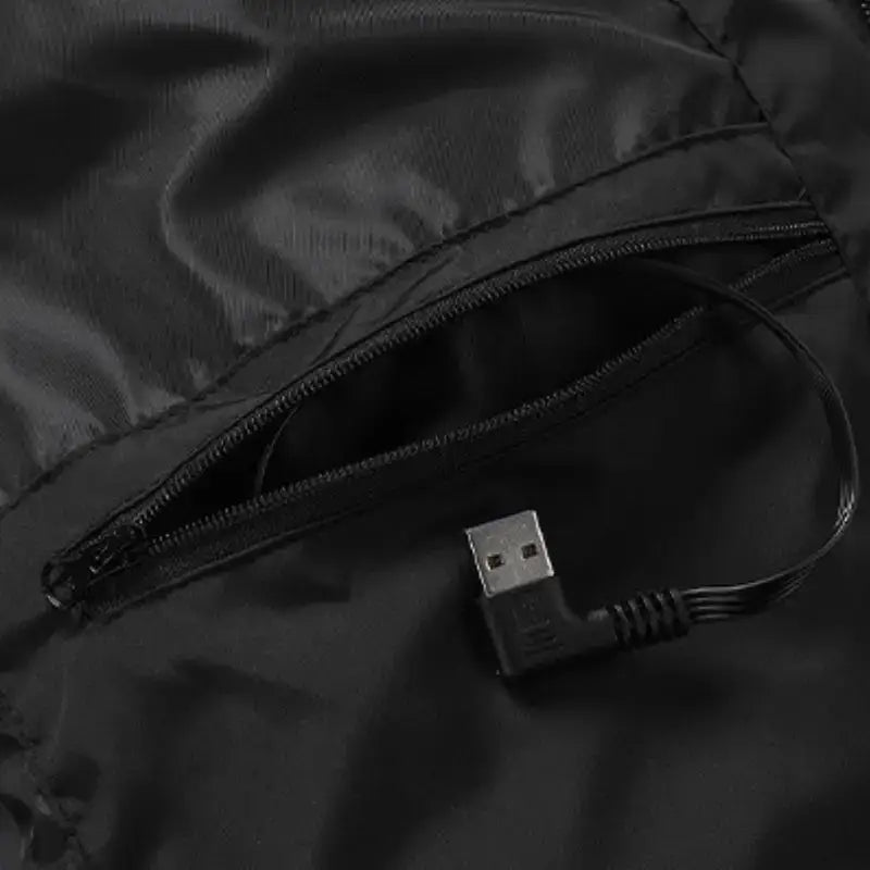 Gilet chauffant homme grande taille