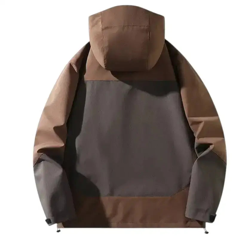 Veste homme bicolore streetwear hiver