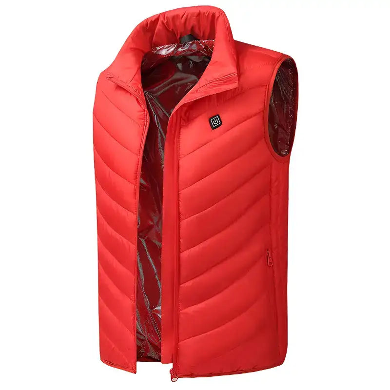 Gilet chauffant homme grande taille polyvalent