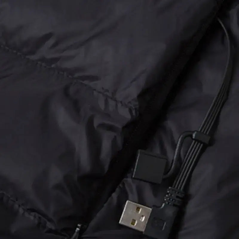 Veste homme chauffante plein air