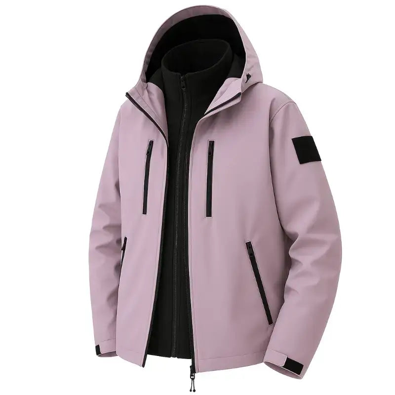 Veste randonnée femme imperméable 3en1