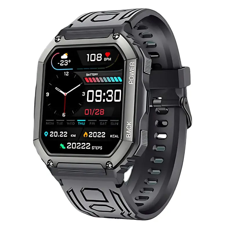 Montre connectée fitness écran tactile