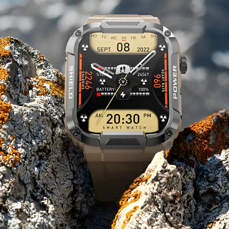 Montre sport homme robuste étanche quotidien