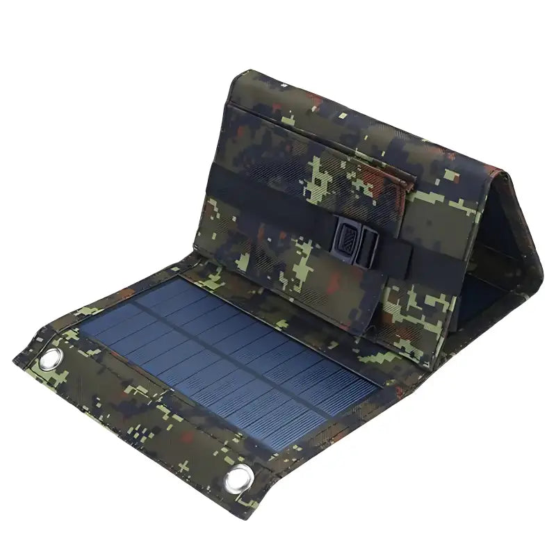 Panneau solaire camouflage 10w randonnée