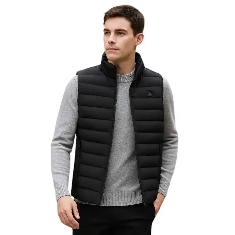 Gilet chauffante homme outdoor randonnée