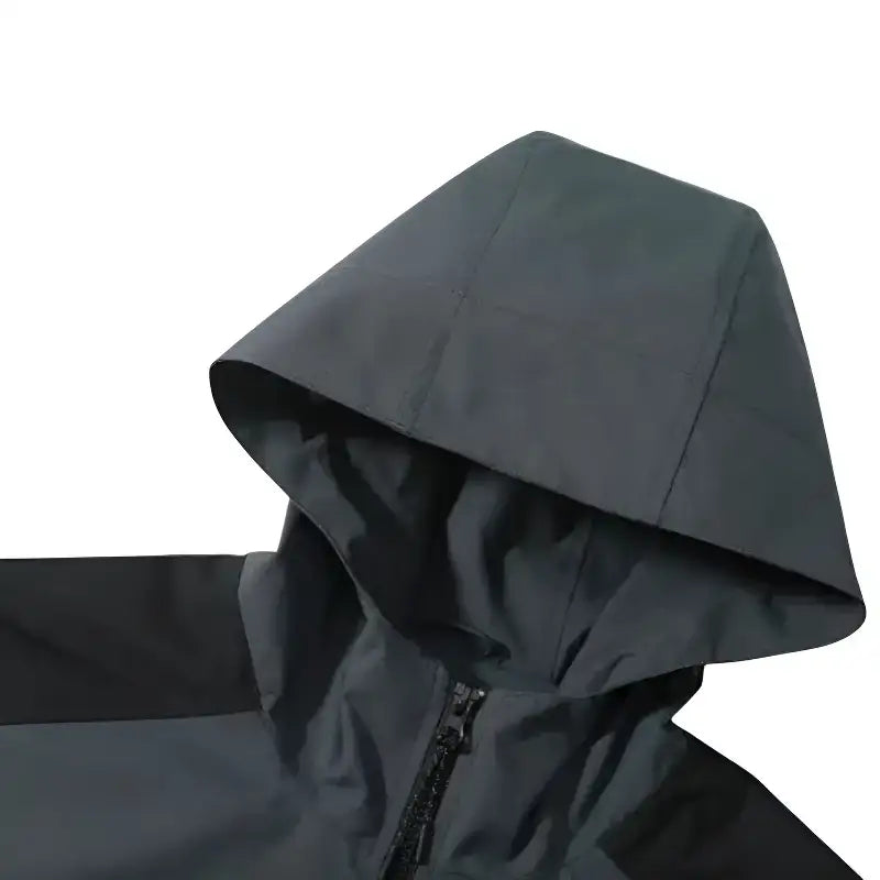 Veste randonnée grise imperméable