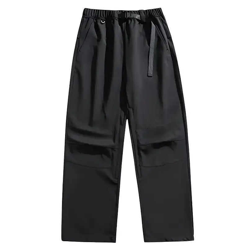 Pantalon trekking imperméable technique 10000-20000mm doublure maille coupe large