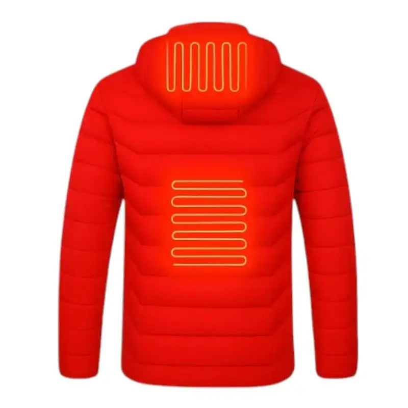 Doudoune chauffante homme nylon polyester