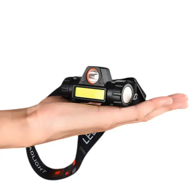 Lampe frontale style militaire résistante