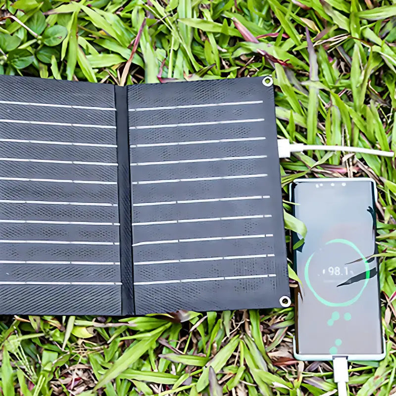 Panneau solaire pour randonnée robuste