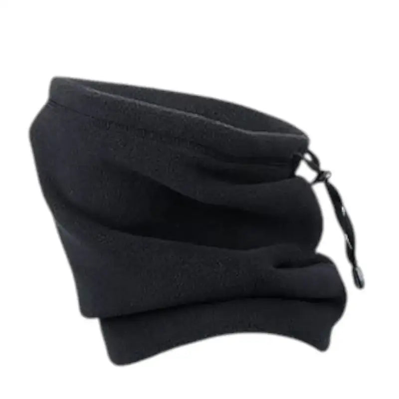 Tour de cou polaire noir militaire