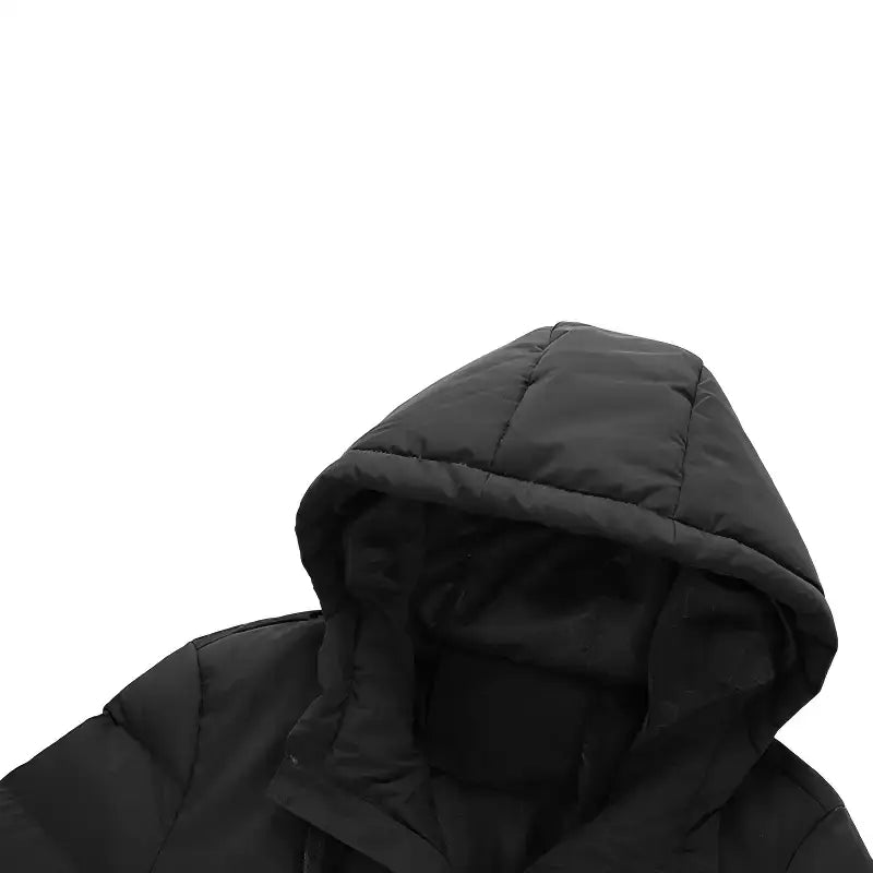 Doudoune chauffante capuche hiver