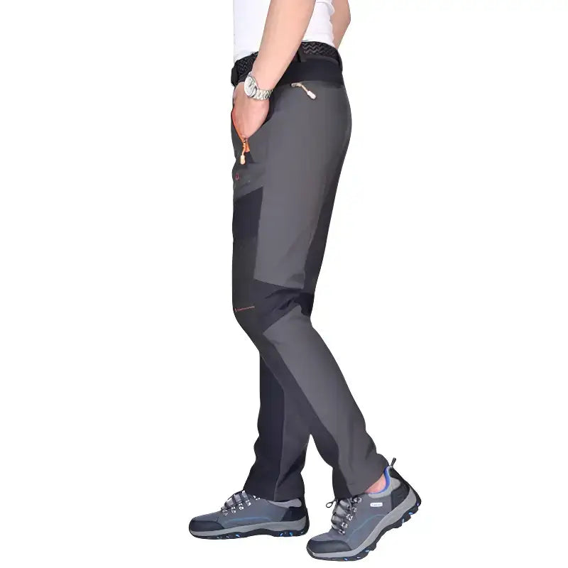 Pantalon imperméable homme pour randonné en montage