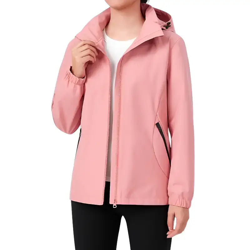 Veste randonnée femme capuche coupe-vent