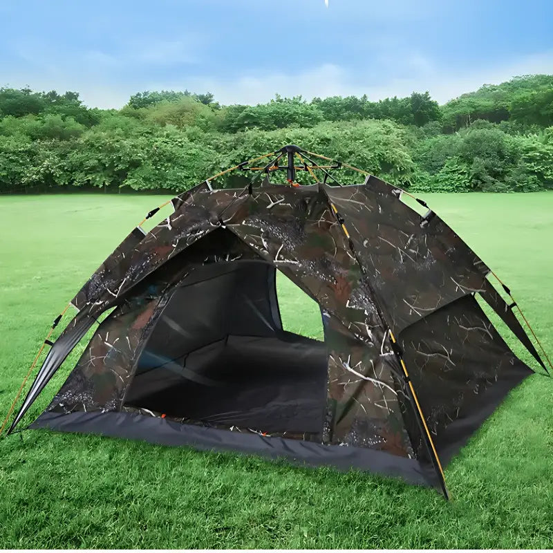 Tente 3 places camping système hydraulique