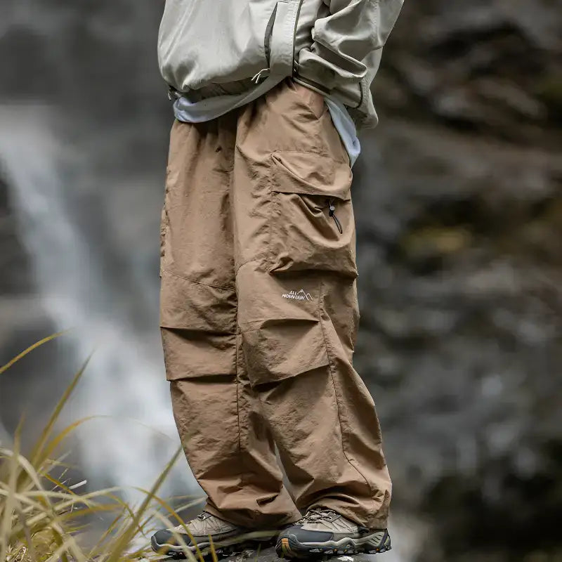 Pantalon trekking désert nylon ample