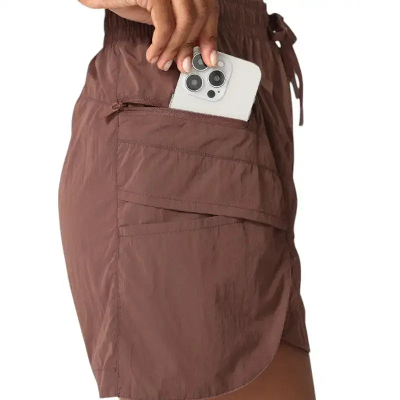Short randonnée court femme coupe ample
