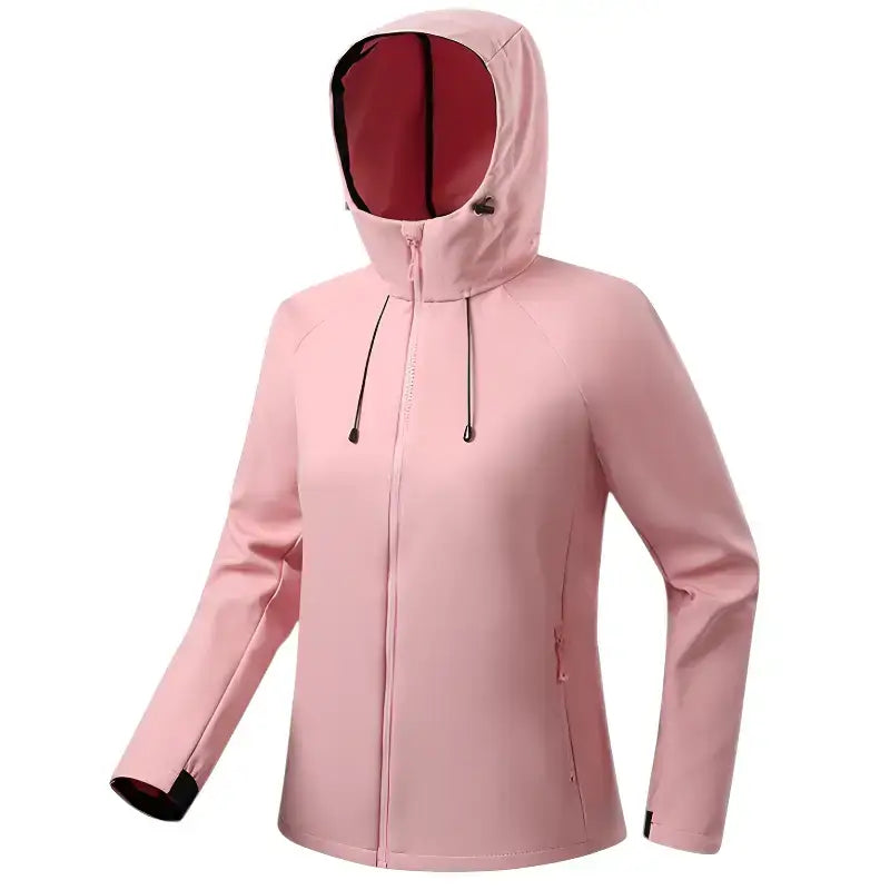 Veste softshell polaire femme chaude capuche
