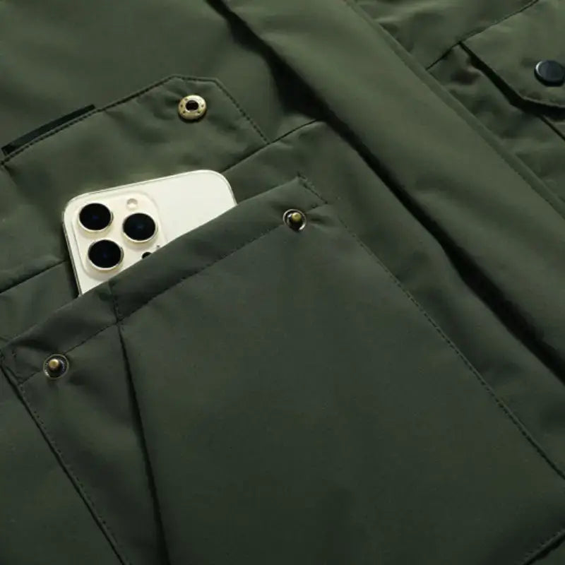 Veste randonnée homme multi-poches