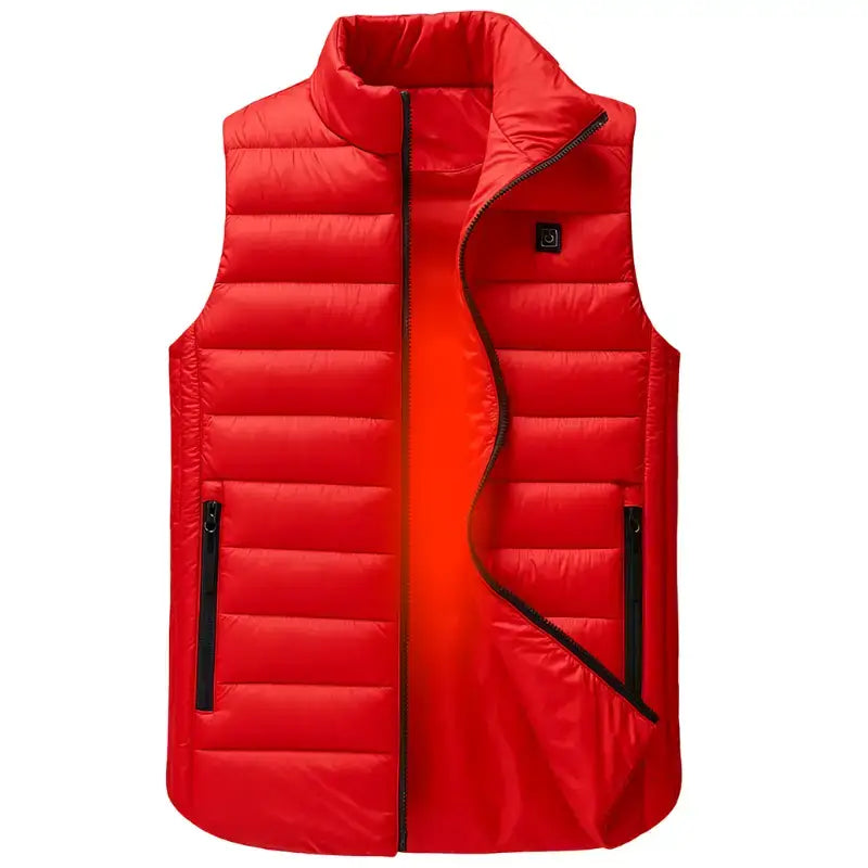Gilet chauffante homme outdoor randonnée