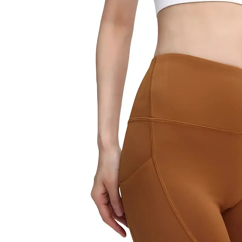 Legging randonnée femme avec poches latérales