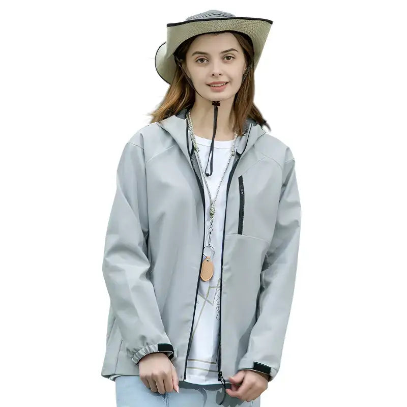 Veste softshell randonnée doublure maille