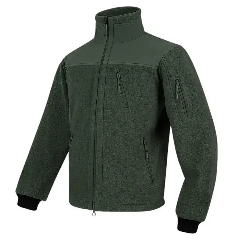 Polaire tactique style militaire tan