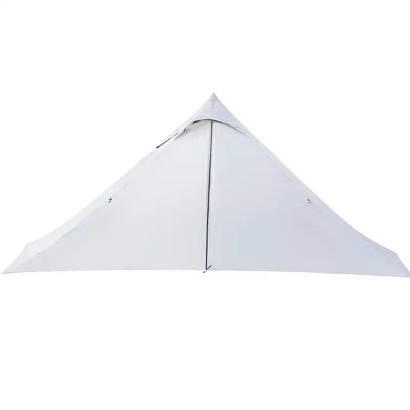 Tente camping pyramide montage bâton