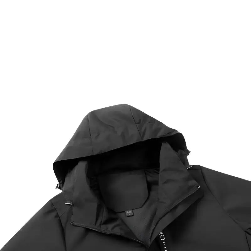 Veste randonnée noire polyvalente