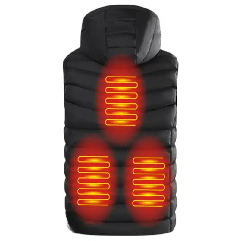 Gilet chauffant homme robuste pour la chasse