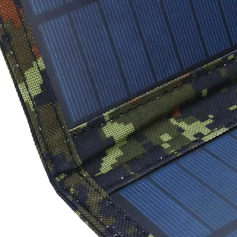 Panneau solaire camouflage 10w randonnée