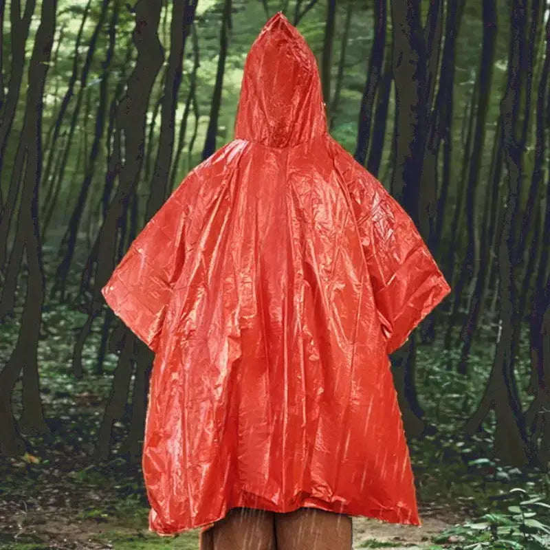 Poncho survie aluminium protection urgence