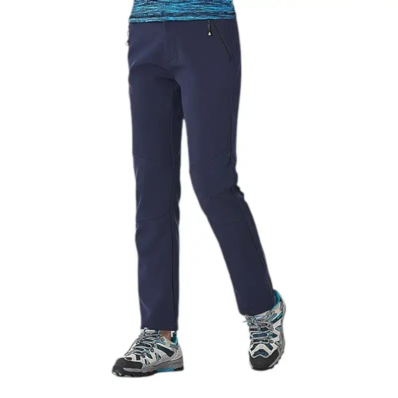 Pantalon trekking hiver doublure polaire