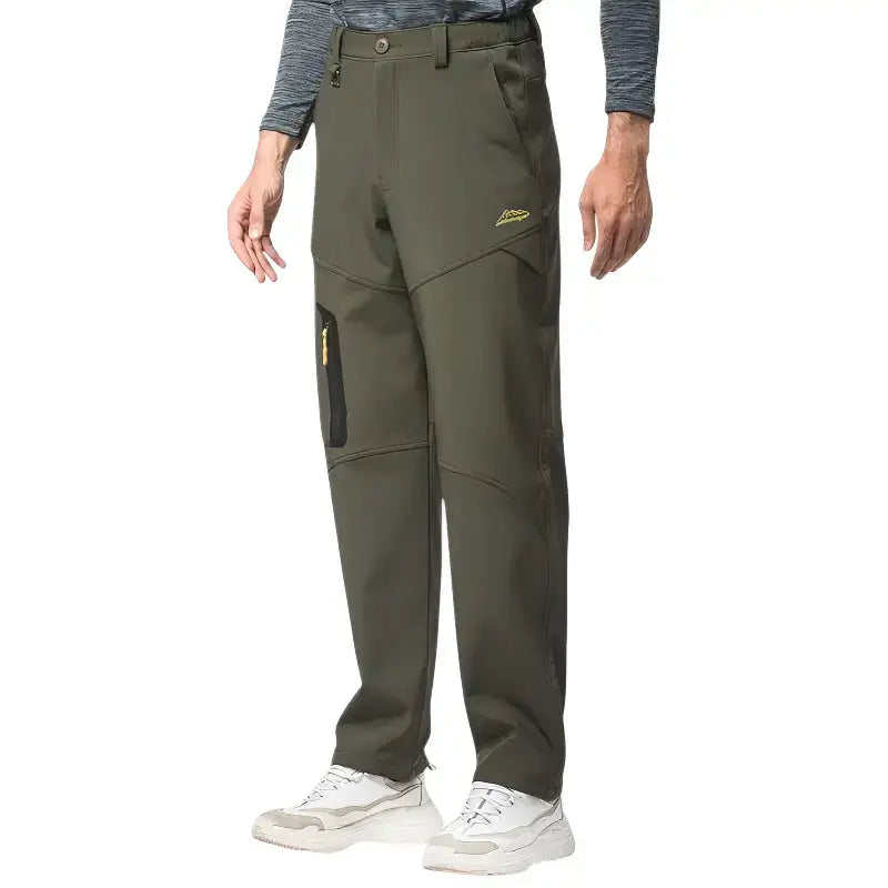 Pantalon softshell montagne homme thermique