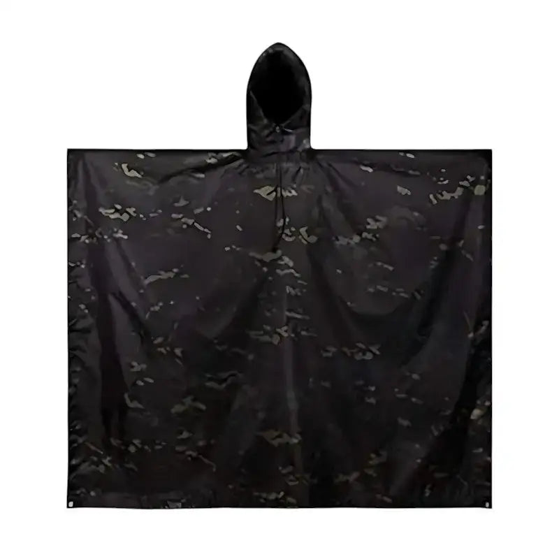 Poncho camouflage imperméable randonnée
