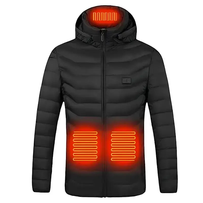 Veste chauffante homme manches longues