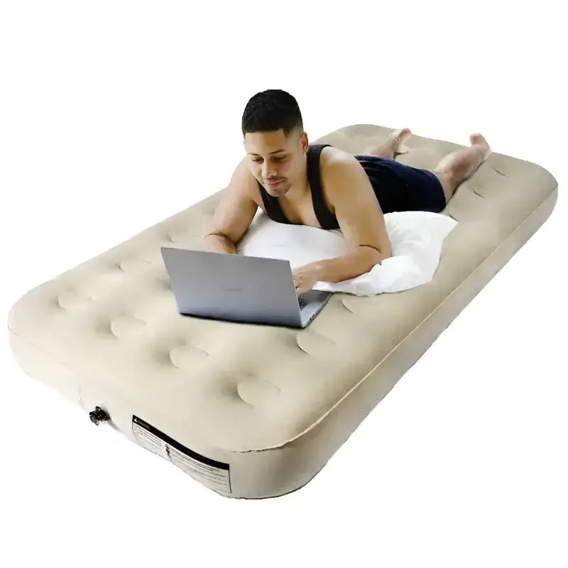 Matelas gonflable camping portable épais