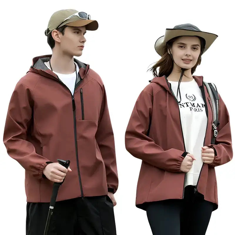 Veste softshell randonnée doublure maille