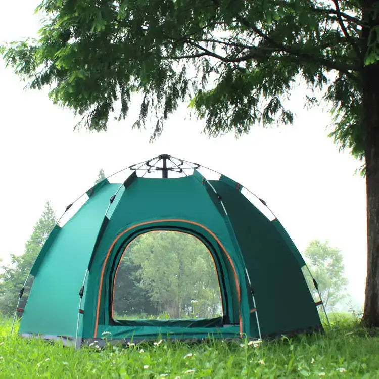 Tente hexagonale 3 places camping loisir