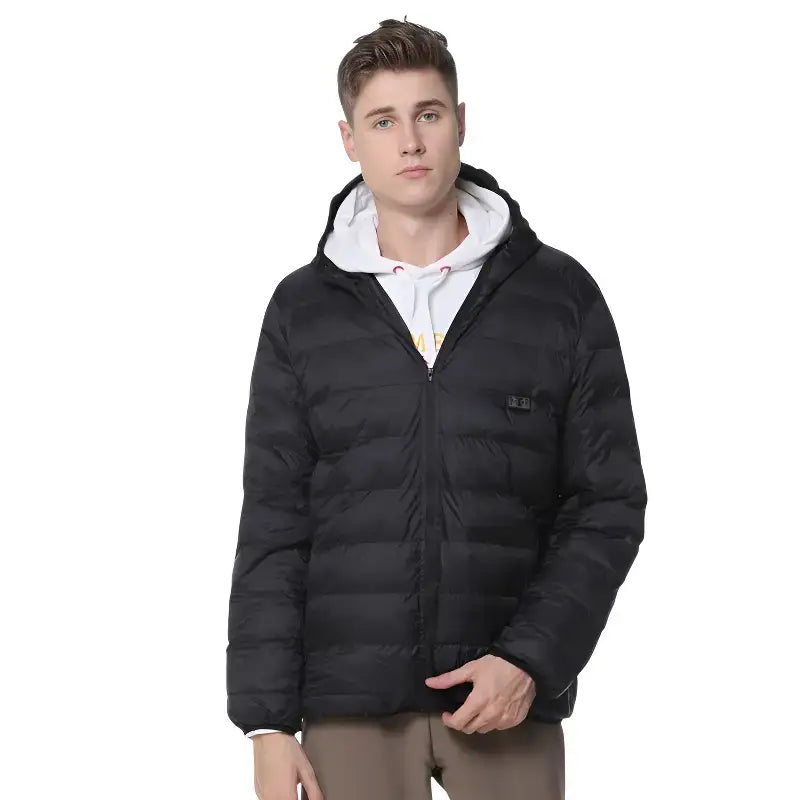 Veste homme chauffante plein air