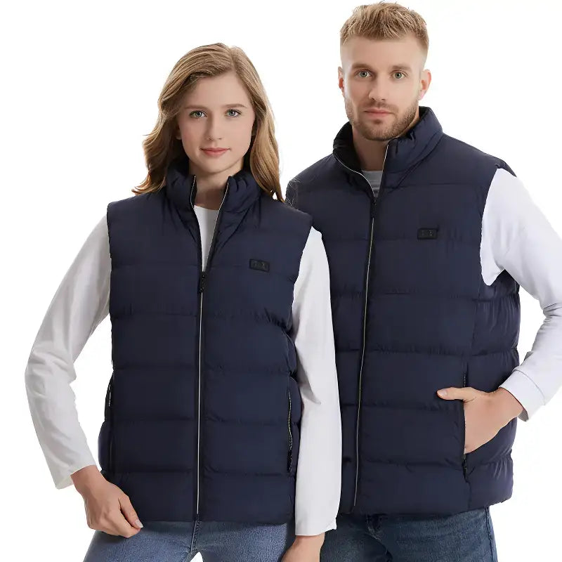 Gilet chauffant homme grande taille