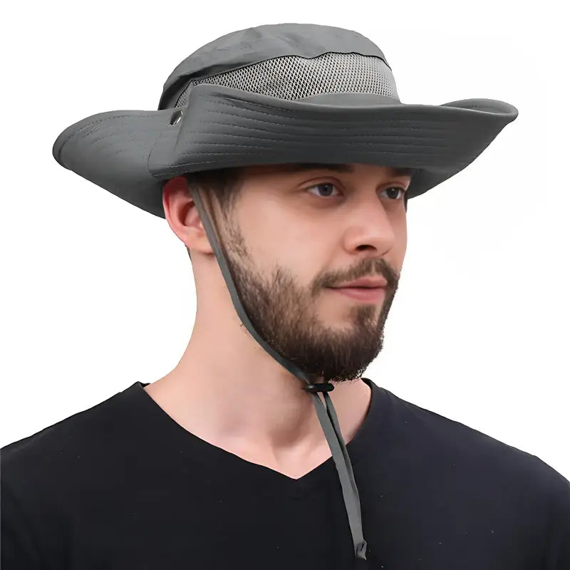 Chapeau randonnée ventilé respirant