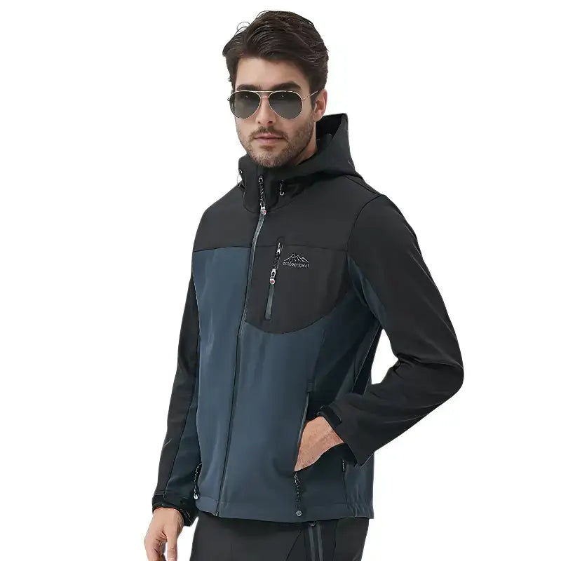 Veste randonnée imperméable respirante homme robuste