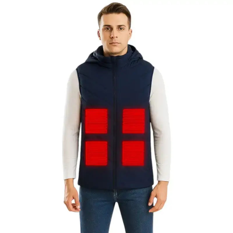 Gilet chauffant homme outdoor trekking