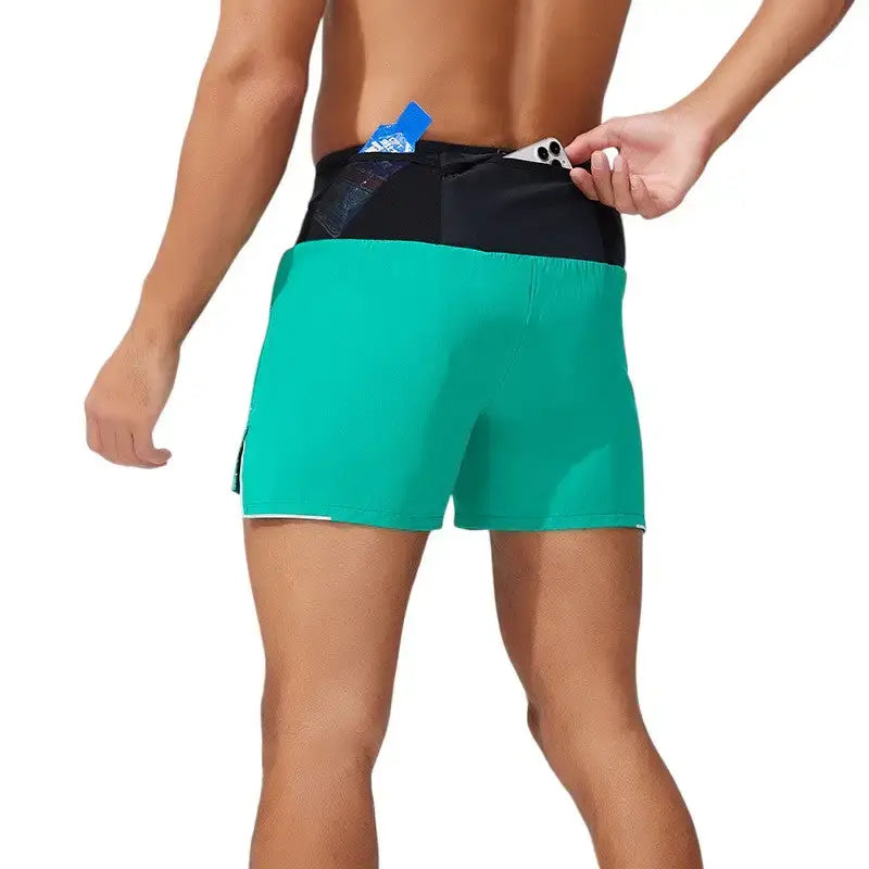 Short homme randonnée respirant technique