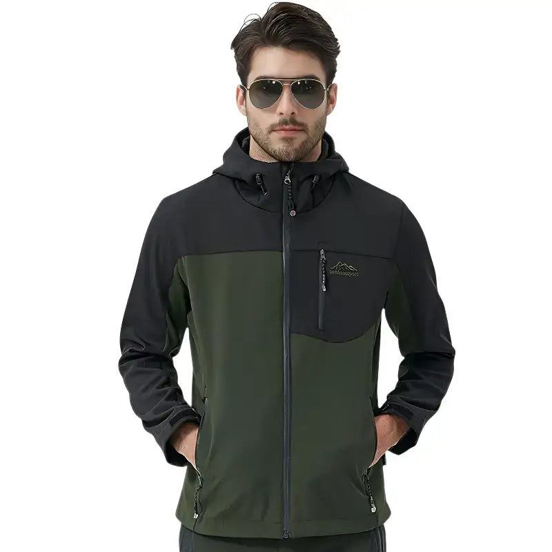 Veste randonnée imperméable respirante homme robuste