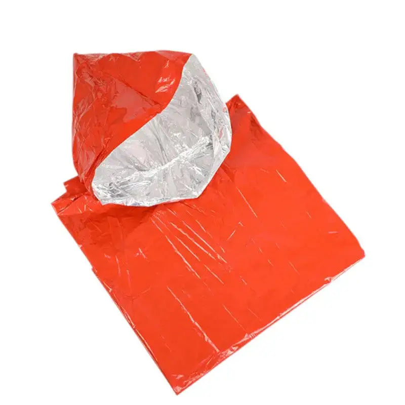 Poncho survie aluminium protection urgence