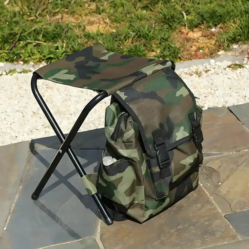 Sac a dos chaise pêche camping