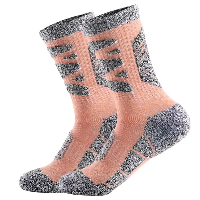 Pack 5 chaussettes randonnée épaisses mixte